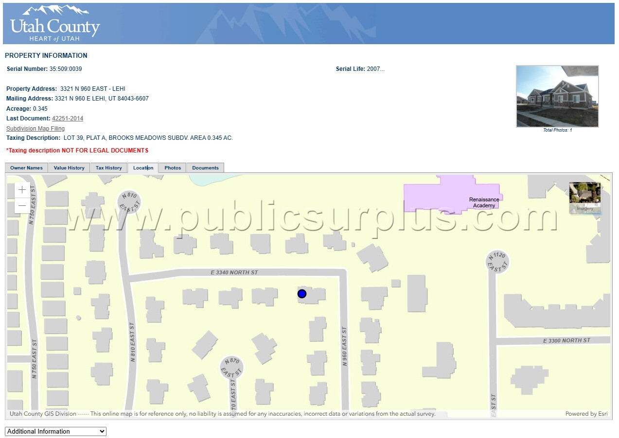Undivided Interest Parcel - 35:509:0039 - Tier 4-Undiv Int $2500 Deposit — photo 1