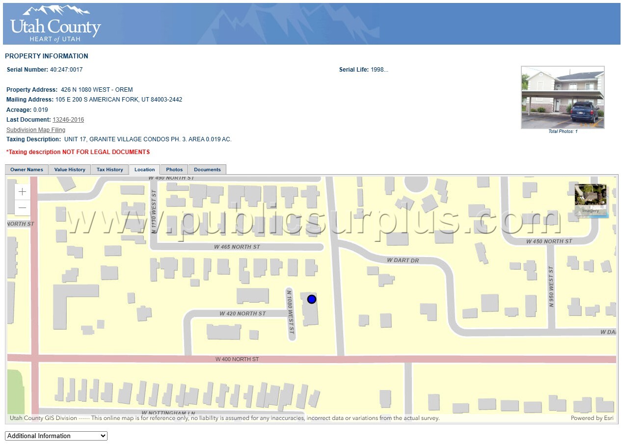 Undivided Interest Parcel - 40:247:0017 - Tier 4-Undiv Int $2500 Deposit — photo 1