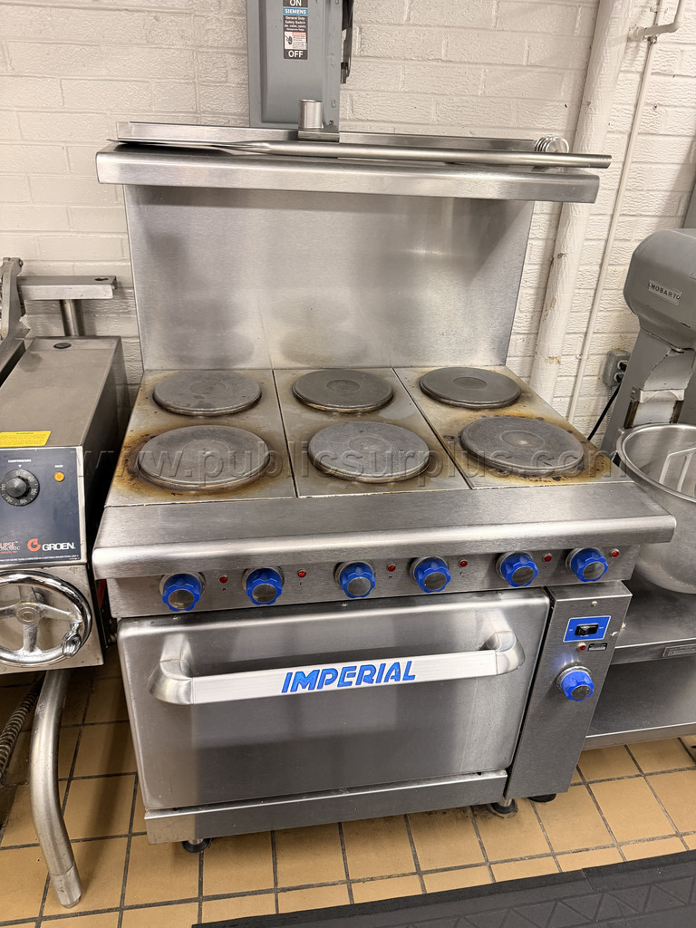Imperial 6 position stove and oven (36in x 31in x 37in) — photo 1