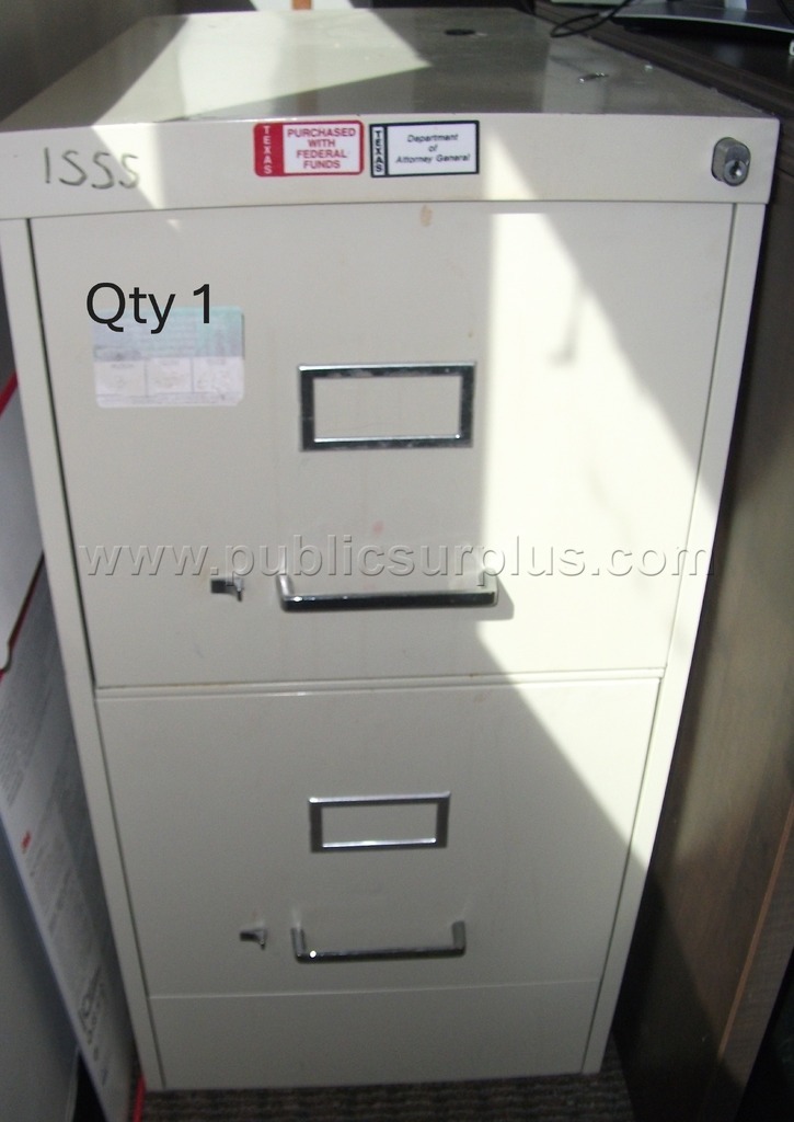 LOT 73 - File Cabinet & Credenza — photo 1