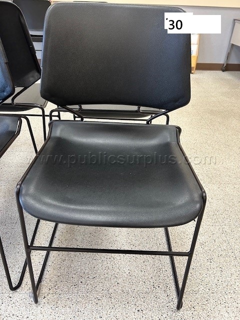 LOT 109 - (30) Chairs, stackable — photo 1