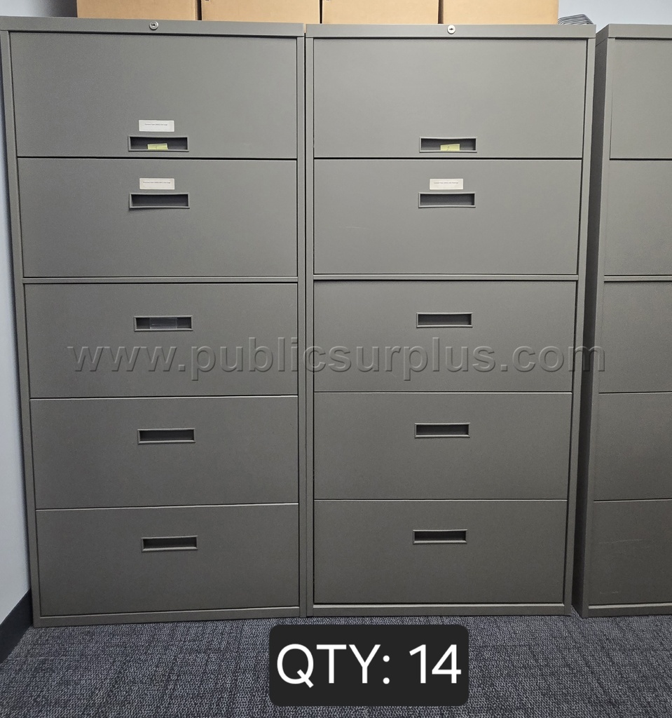 LOT 112 - Various 5 drawer file cabinets (20) — photo 1