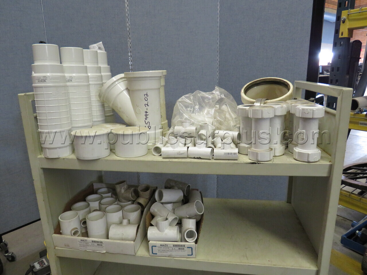 Lot of Assorted PVC Parts — photo 1