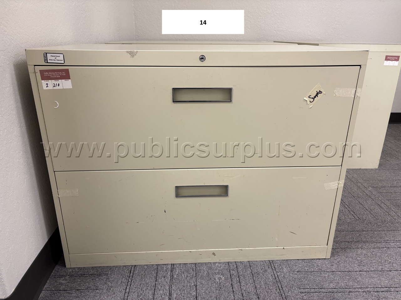 LOT 120 - File cabinets, (14) 2 Drawer — photo 1