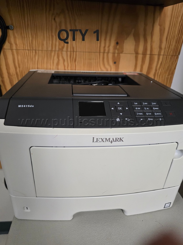 LOT 137 - (3) Printer Lexmark MS415DN — photo 1
