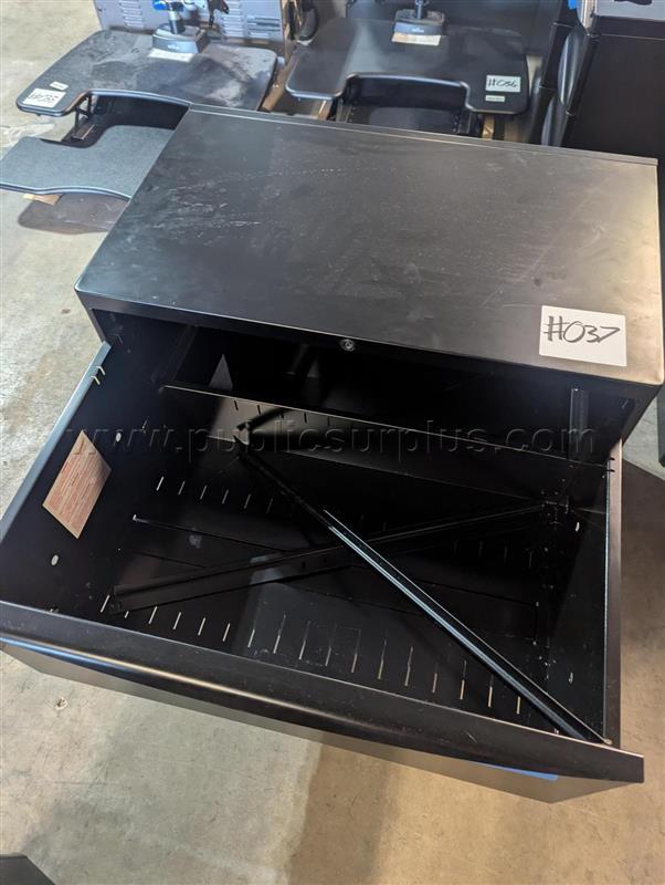 #037 2 DRAWER FILE CABINET — photo 1