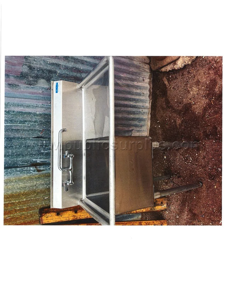 Stainless Steel Sink 38'x24' - Counter 18'x18' — photo 1