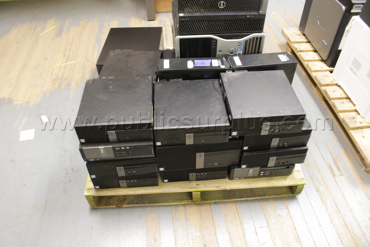 Quantity- 24 DELL CPU'S (PARTS ONLY)  MODELS VARY — photo 1