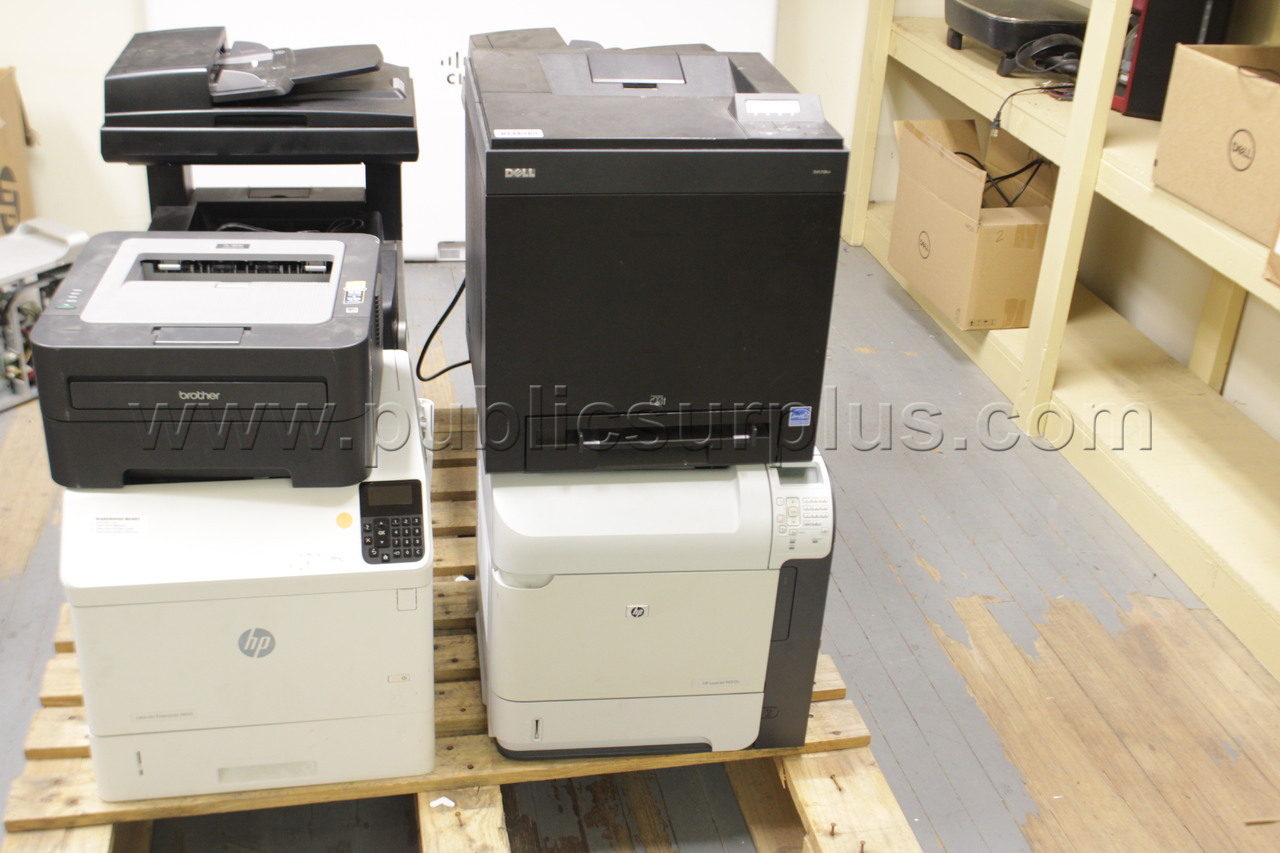 QTY 6- PRINTERS (PARTS ONLY) MODELS VARY — photo 1