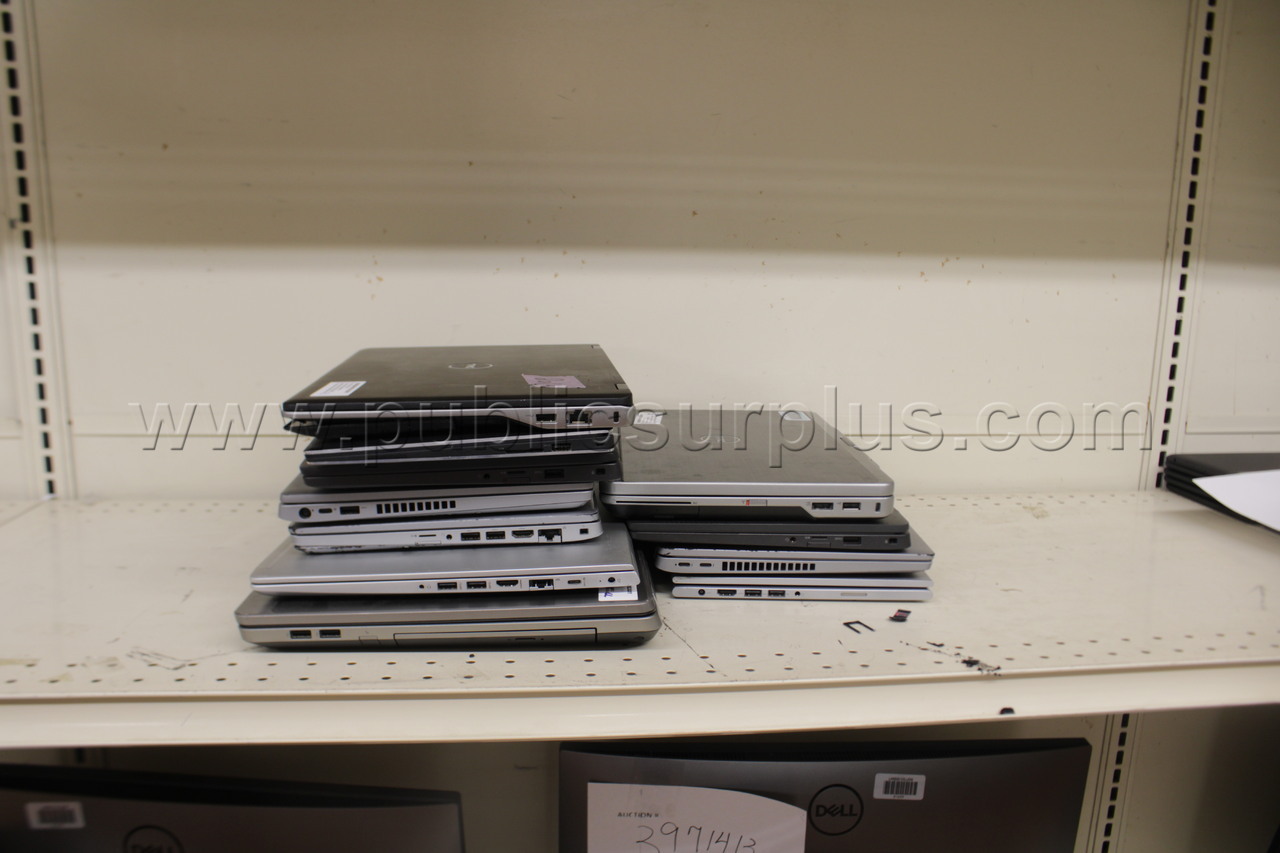 Quantity- 11 DELL LAPTOPS  (PARTS ONLY) — photo 1