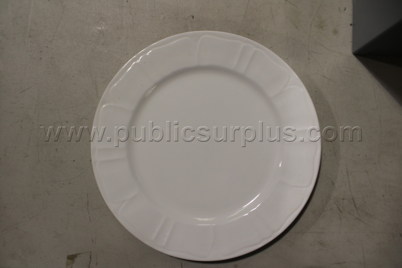 Qty3- White Plates — photo 1