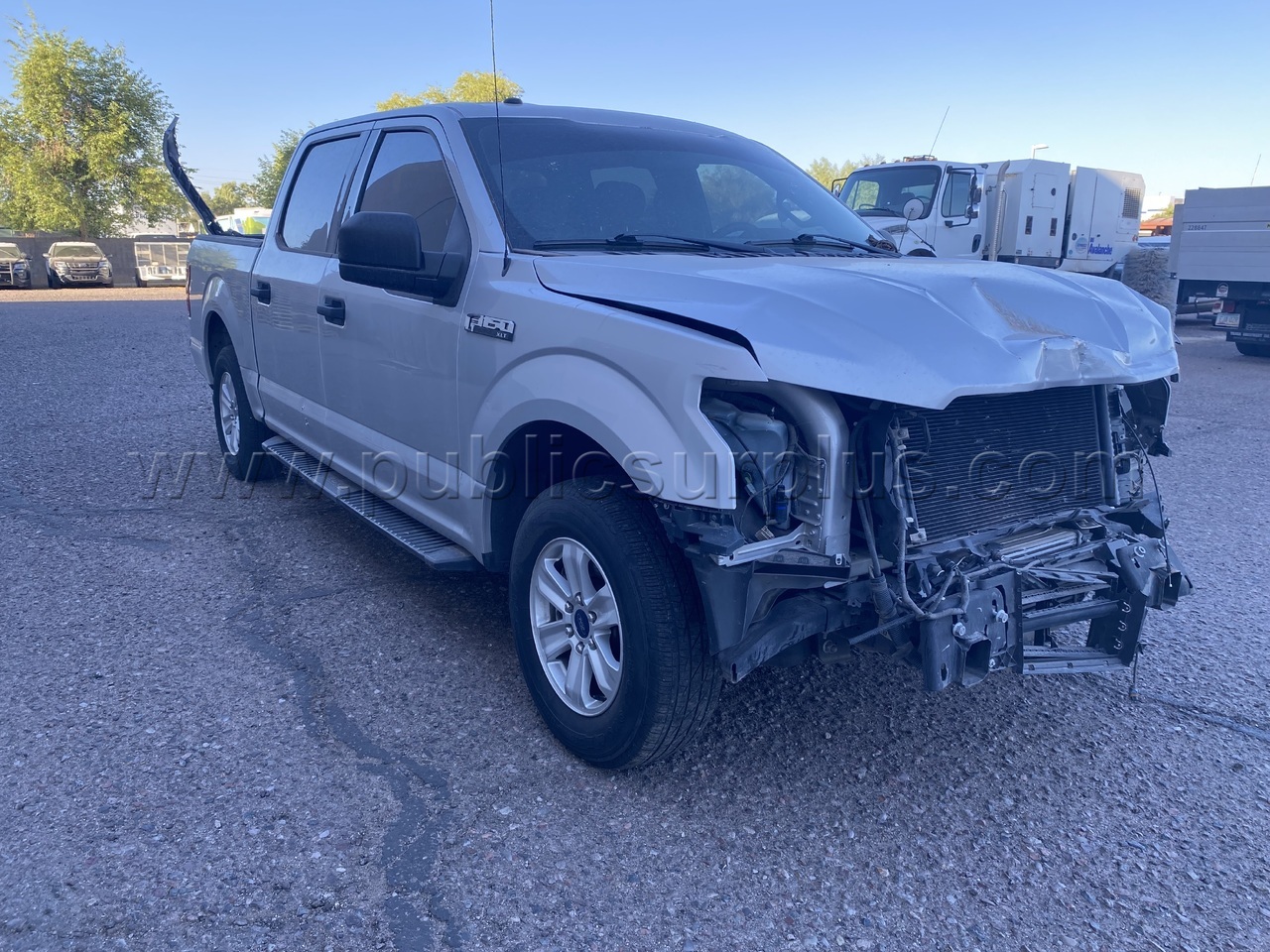 2018 F-150 WRECKED MUST HIRE LICENSED TOW CO NO SHIP - FA 18622 — photo 1
