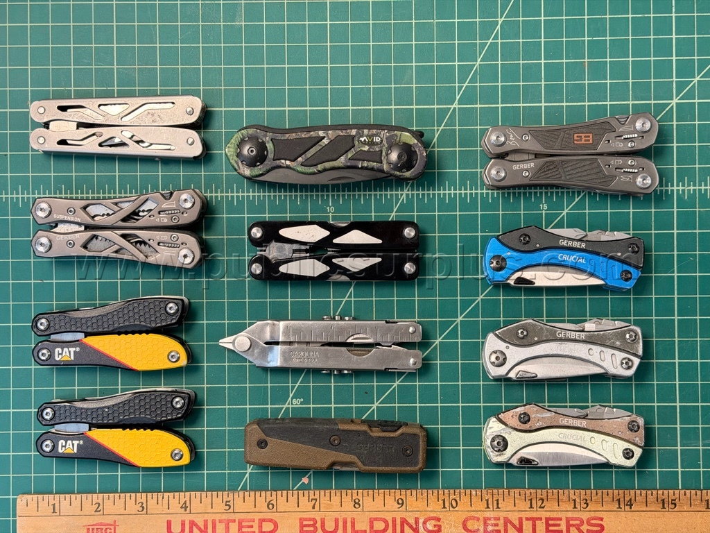 Assorted Multi-Tools - QTY 12 - Shipping $12.00 — photo 1