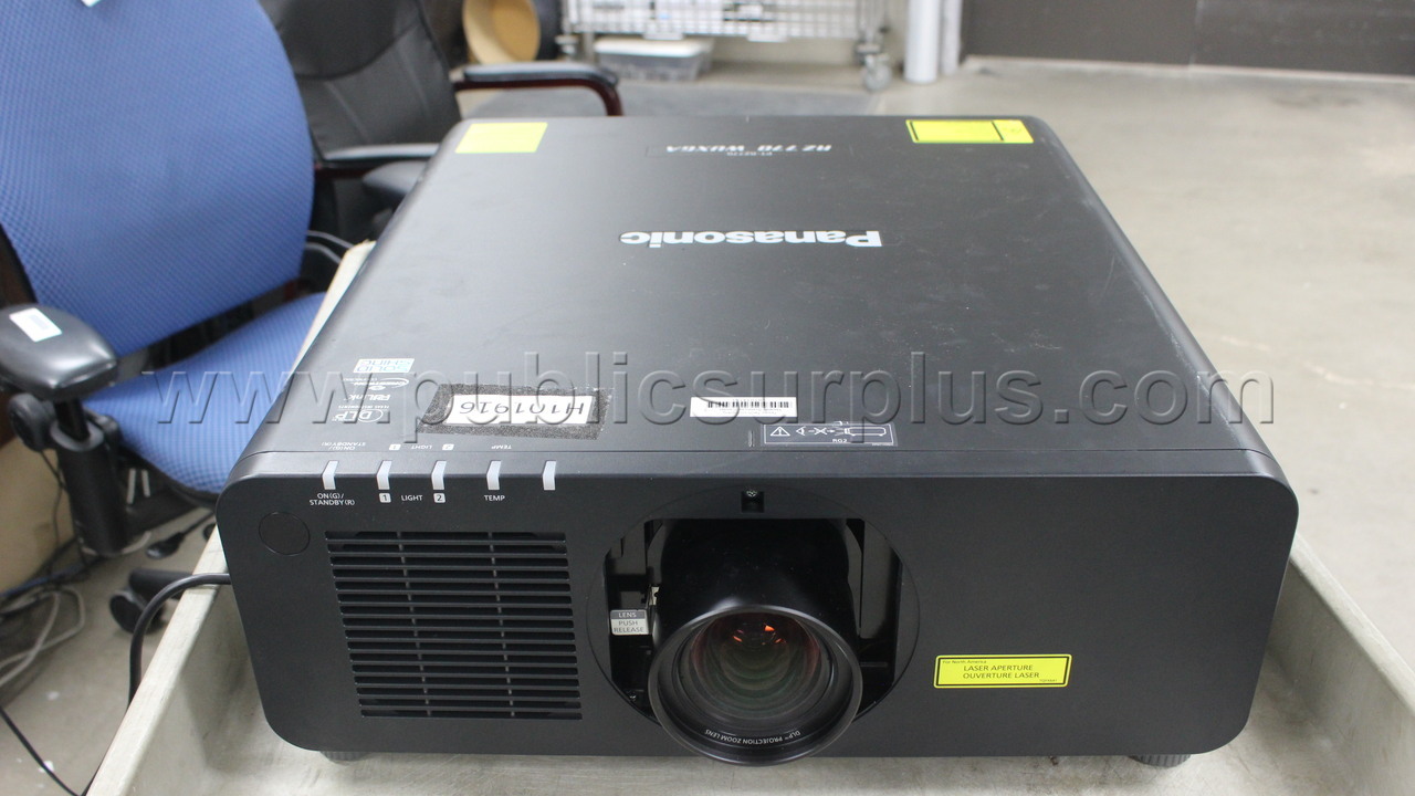 Panasonic Projector Model PT-RZ770B — photo 1