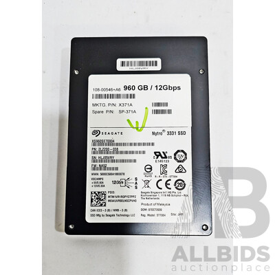 Seagate (2LZ200-038) Nytro 960GB SAS 12Gbps 2.5-Inch Solid State Drive - photo 1