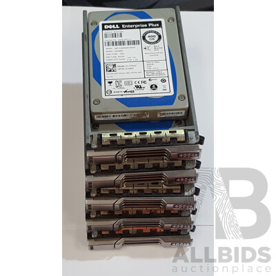 Dell (LB406M) Enterprise Plus 400GB SAS 6Gbps 2.5-Inch Solid State Drive - Lot of Five - photo 1