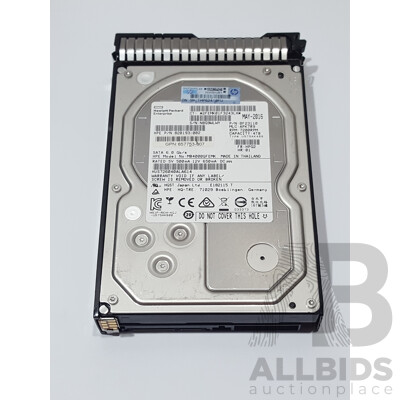 HP Enterprise (MB4000GFEMK) 4TB SATA 6Gbps 7.2K 3.5-Inch Hard Drive - photo 1