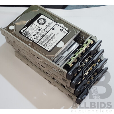 Dell (AL14SEB18EP) 1.8TB 4Kn SAS 12Gbps 10K 2.5-Inch Hard Drive - Lot of Four - photo 1