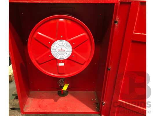 FlameStop Fire Hose Reel, Plumbing and Cabinet - photo 1