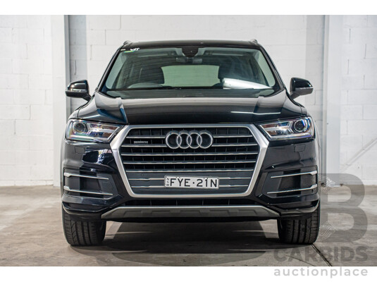 8/2017 Audi Q7 3.0 TDI Quattro (160kW AWD) 4M MY17 4d Wagon Brilliant Black Turbo Diesel V6 3.0L - photo 1