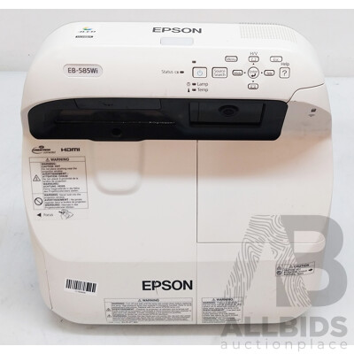 Epson (EB-585Wi) WXGA 3LCD Projector