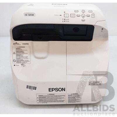 Epson (EB-585Wi) WXGA 3LCD Projector