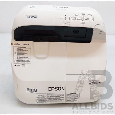Epson (EB-585Wi) WXGA 3LCD Projector