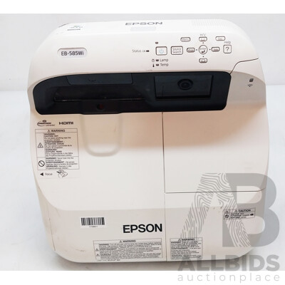 Epson (EB-585Wi) WXGA 3LCD Projector