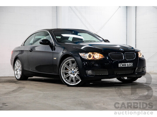 5/2008 BMW 335i E93 MY09 2d Convertible Black Sapphire Metallic Twin Turbo 3.0L - photo 1