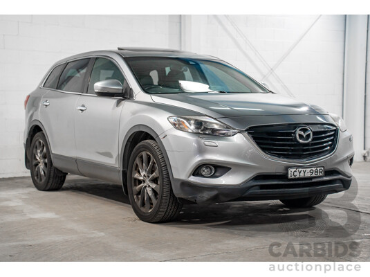 1/2015 Mazda Cx-9 Grand Touring MY14 4d Wagon Silver V6 3.7L - photo 1