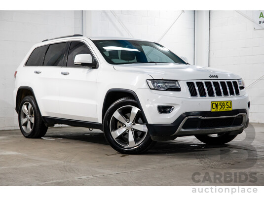 5/2014 Jeep Grand Cherokee Limited (4x4) WK MY14 4d Wagon White Diesel Turbo 3.0L - photo 1
