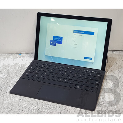 Microsoft (1961) Surface Pro 7 11th Gen Intel Core i5 (1135G7) 2.40GHz-4.20GHz 4-Core CPU 256GB 12.3-Inch Touchscreen Detachable Laptop w/ Power Supply - photo 1