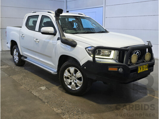 06/2020 LDV T60 Pro (4x4) SK8C 4d Dual Cab Utility Blanc White Turbo Diesel 2.8L - photo 1