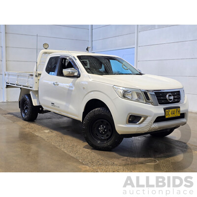 5/2016 Nissan Navara RX (4x4) NP300 D23 King Cab Chassis Polar White Turbo Diesel 2.3L