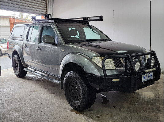 2/2011 Nissan Navara ST (4x4) D40 Dual Cab P/Up Grey 2.5L - photo 1