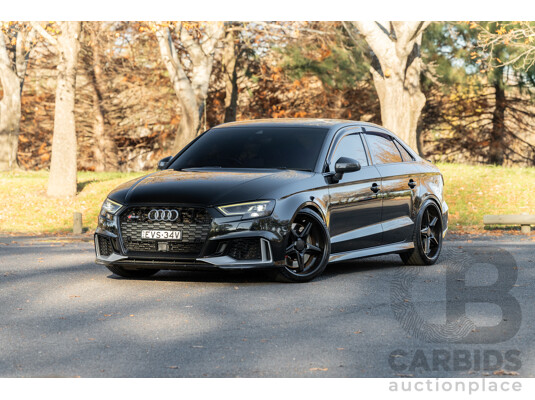 8/2017 Audi RS3 Quattro (AWD) 8V 4d Sedan Mythos Black Turbo 2.5L - Modified Stage 2 - photo 1