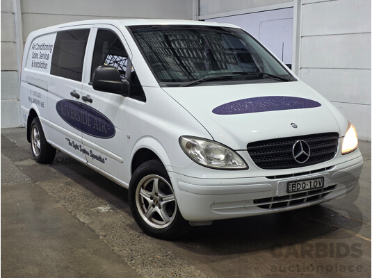 10/2007 Mercedes-Benz Vito 109CDI Extra Long 4d Van Arctic White Turbo Diesel 2.1L - photo 1