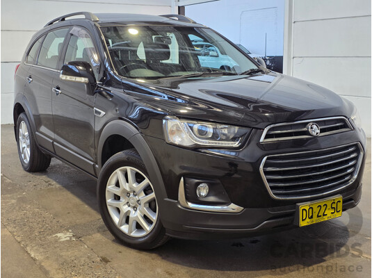 2/2018 Holden Captiva Active 7 Seater CG MY18 4d Wagon Mineral Black 2.4L - photo 1