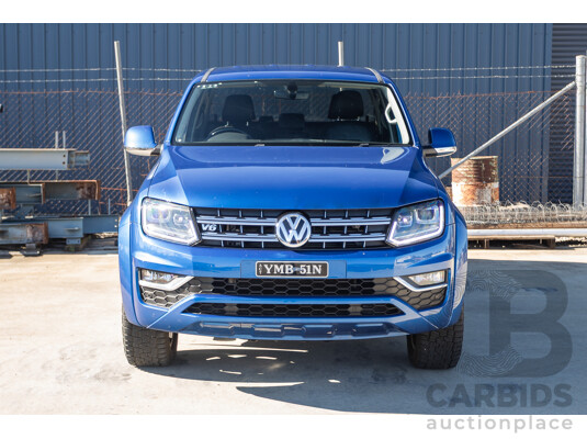 02/2017 Volkswagen Amarok V6 TDI 550 Ultimate (4x4) 2H MY17 Dual Cab Utility Blue Turbo Diesel 3.0L - photo 1