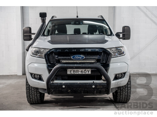 04/2017 Ford Ranger FX4 (4x4) PX MKII MY17 Dual Cab Utility White Diesel Turbo 3.2L - photo 1