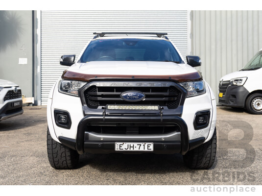 07/2020 Ford Ranger WILDTRAK 2.0 (4x4) 4x4 PX MKIII MY20.75 Double Cab P/Up White 2.0L - photo 1