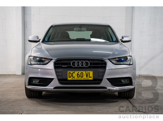 1/2014 Audi A4 2.0 TFSI Quattro B8 (8K) MY14 4d Sedan Floret Silver Metallic 2.0L - photo 1