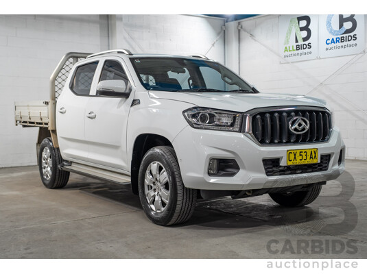 05/2020 LDV T60 Pro (4x4) SK8C Double Cab Utility Blanc White Turbo Diesel 2.8L - photo 1