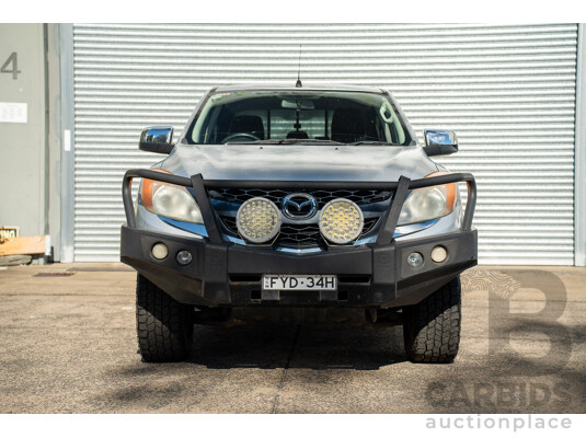 9/2011 Mazda BT-50 XTR (4x4) Dual Cab Utility Silver Or Chrome 3.2L - photo 1