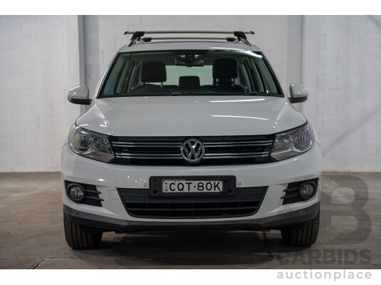 02/2014 Volkswagen Tiguan 103 TDI PACIFIC AWD 5NC MY14 4D Wagon Pure White Diesel Turbo 2.0L - photo 1