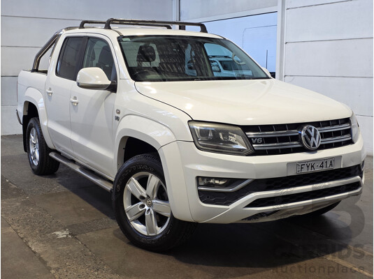 9/2017 Volkswagen Amarok V6 TDI 550 Highline (4x4) 2H MY17.5 Dual Cab Utility Candy White Turbo Diesel 3.0L - photo 1