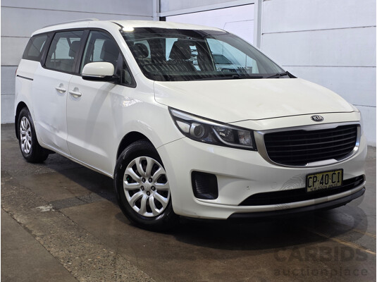 4/2016 Kia Carnival S YP MY16 Update 4d Wagon Clear White V6 3.3L - photo 1