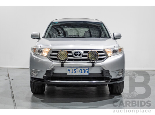 3/2013 Toyota Kluger Grande (4x4) GSU45R MY11 UPGRADE 4d Wagon Silver Metallic V6 3.0L - photo 1