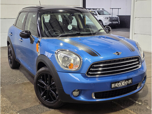 2/2012 Mini Cooper Countryman R60 MY12 4d Wagon True Blue Metallic 1.6L - photo 1