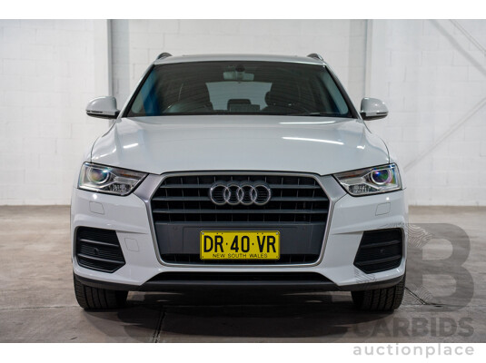 06/2016 Audi Q3 1.4 TFSI FWD 8U MY15 4D Wagon Glacier White Metallic Turbo 1.4L - photo 1